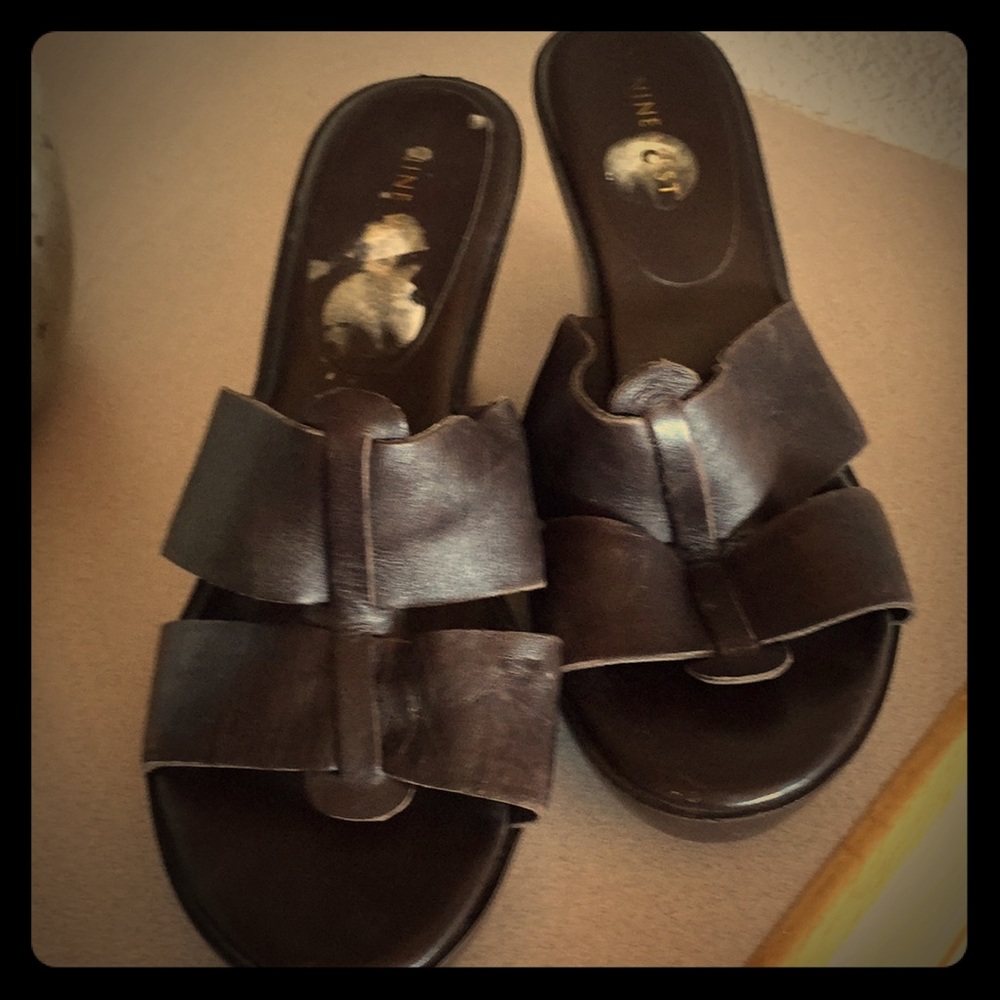 Nine West wedge sandals